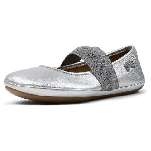 Camper right 80025, ballerina bambine e ragazze, grigio medio 159, 34 eu
