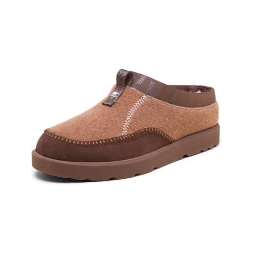 Sorel byways mule, pantofole uomo, velvet tan, tobacco, 44.5 eu