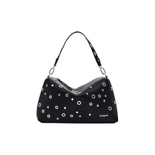 Desigual rebel bergamo shoulder bag black