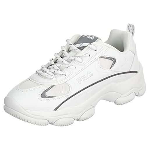 FILA strada lucid wmn, scarpe da ginnastica donna, bianco (white), 42 eu