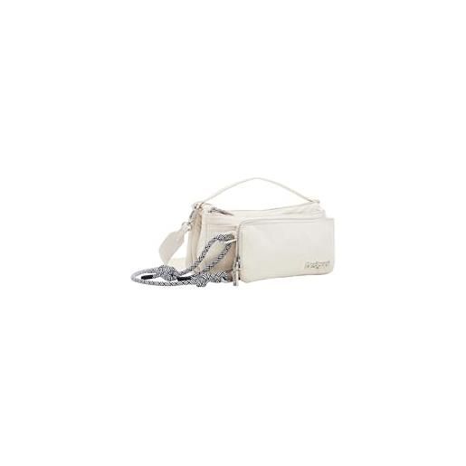 Desigual basic modular monza cross body bag creme white