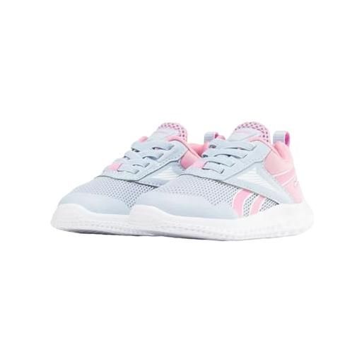 Reebok rush runner 5 td, sneaker bimba 0-24, palblu/ftwwht/jaspnk, 21.5 eu