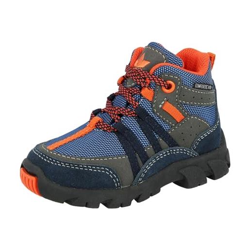 Lico moritz tex, stivali da neve, marine grigio arancione, 26 eu