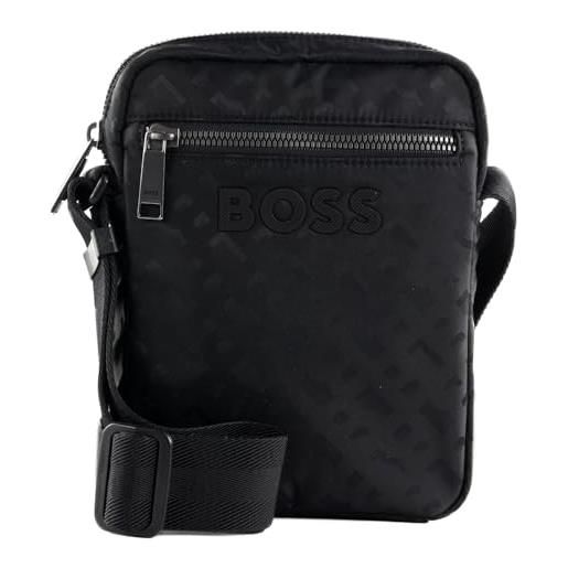 BOSS catch 3.0 jm ns zip, reporter uomo, black, one size
