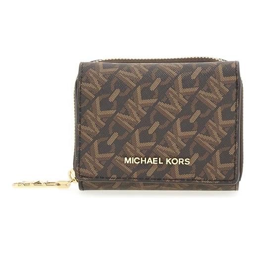 Michael Kors 32s4g8ed8b-227 sm trifold za wallet donna brn/luggage taglia tu