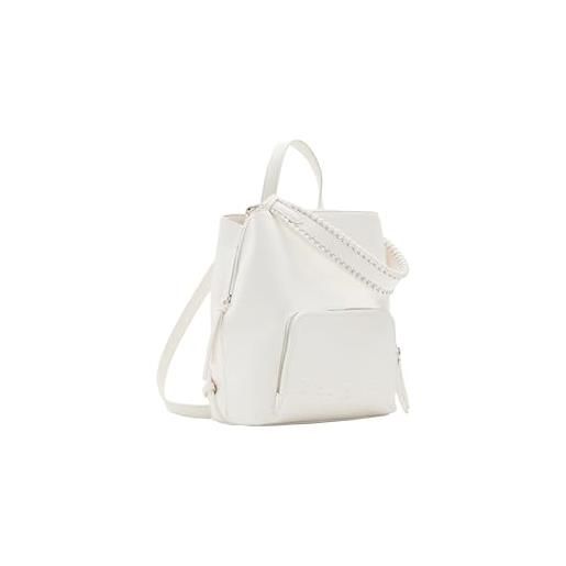 Desigual half logo 24 sumy backpack creme white
