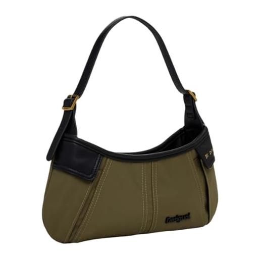Desigual accessori borsa a tracolla in nylon, verde