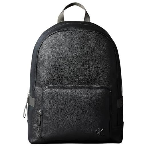 Calvin Klein uomo zaino cargo con manico, nero (black/black), taglia unica