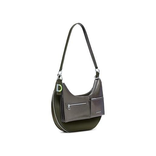 Desigual borsa a tracolla delta lyra shoulder bag verde oliva