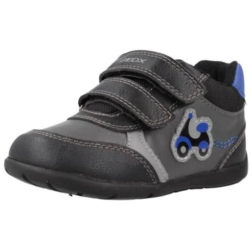 Geox baby boy's b elthan sneaker, black royal. , 4.5 uk child