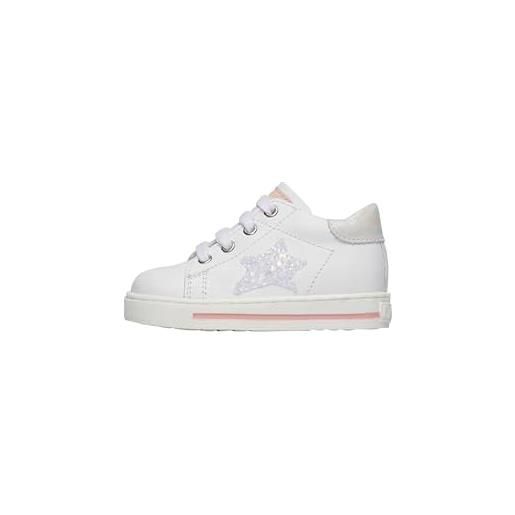 Falcotto sasha calf white-pink-white