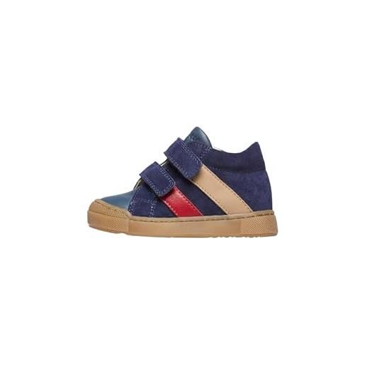 Falcotto gazer vl nappa/suede spazz. Navy-sand