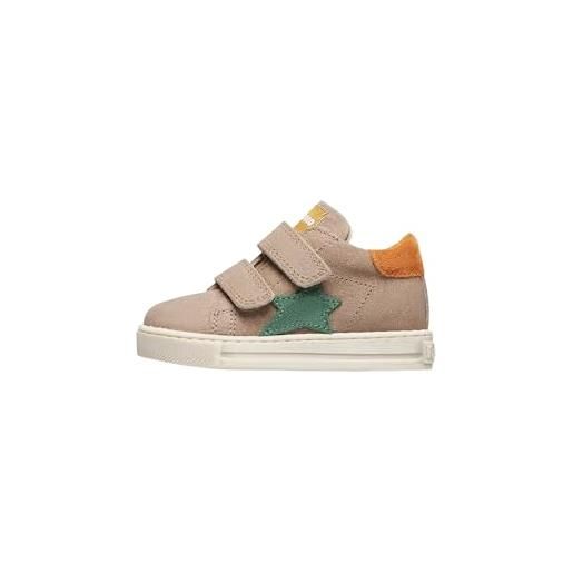 Falcotto sasha vl suede wax/suede sand-dark orange scarpe da bambini, taglia 20