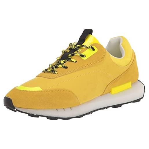 Desigual shoes_jogger_colo 8023 fresh yellow, scarpe da ginnastica donna, giallo, 36 eu