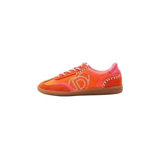 Desigual scarpe da ginnastica da donna, colore: rosso, 39 eu