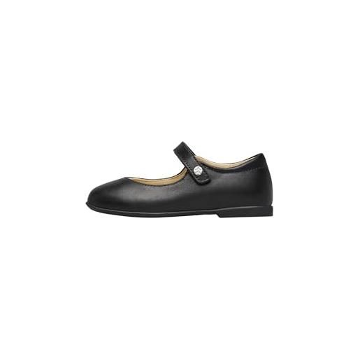 Naturino ballerine in pelle, nero- 27