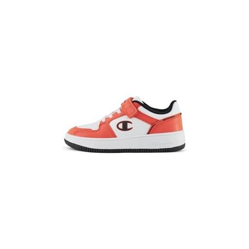 Champion rd18 2.0 low, scarpe da ginnastica bambini e ragazzi, white ww011, 29.5 eu