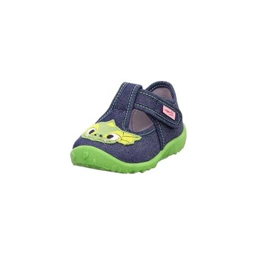 Superfit spotty 1009256, ciabatte bambini e ragazzi, blu/verde 8030, 20 eu