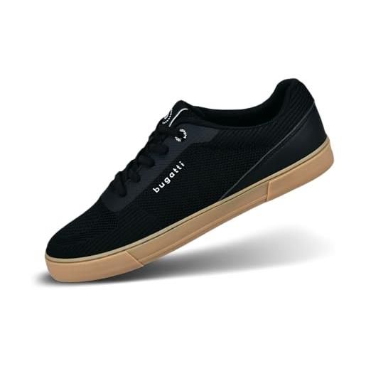 bugatti 321-ass01, stringata uomo, nero, 40 eu