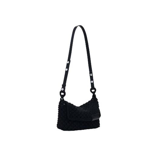 Desigual bag_braided cord_venecia, 2000 black, u