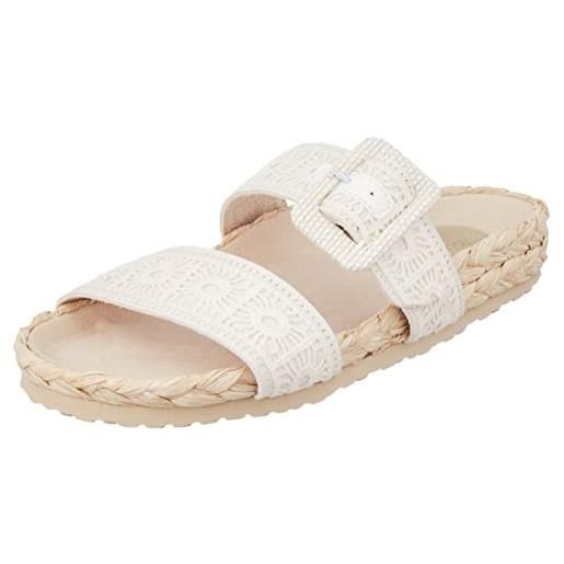 Desigual sandali piatti da donna shoes_aries_crochet, marrone, 37 eu