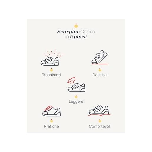 Chicco, ballerina con pratico strappo, ideali per cerimonie e occasioni speciali, confortevoli, leggere, flessibili e traspiranti, bambine e ragazze, designed in italy