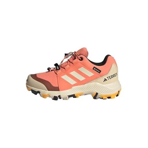 adidas unisex - bambini terrex gore-tex hiking shoes, coral fusion / wonder white, 36 2/3 eu