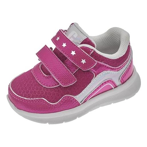 Chicco, sneakers con doppio strappo e suola leggera, confortevoli, leggere, flessibili e traspiranti, bambine e ragazze, designed in italy