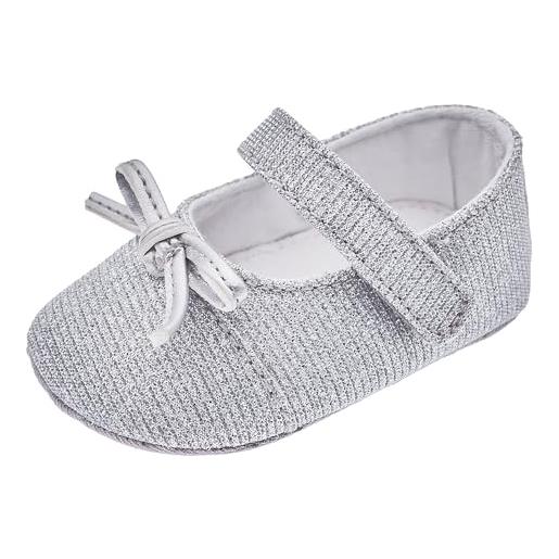 Chicco, ballerina con pratico strappo, ideali per cerimonie e occasioni speciali, confortevoli, leggere, flessibili e traspiranti, bimba 0-24, designed in italy