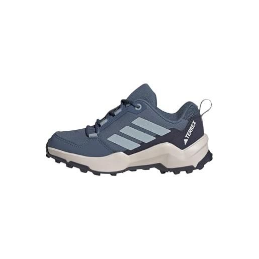 adidas terrex ax4r hiking shoes, scarpe da trekking, wonder steel/magic grey/shadow navy, 21 eu
