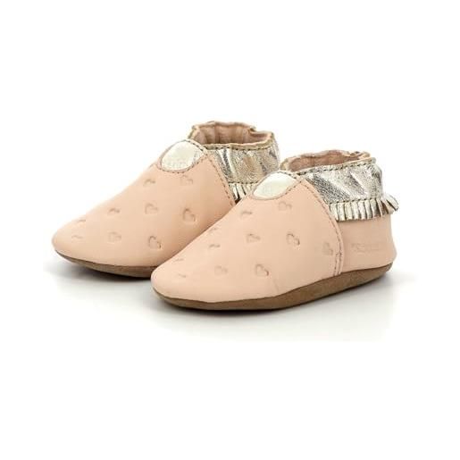 Robeez stile appaloosa, pantofole bambina, rosa chiaro, 25 eu