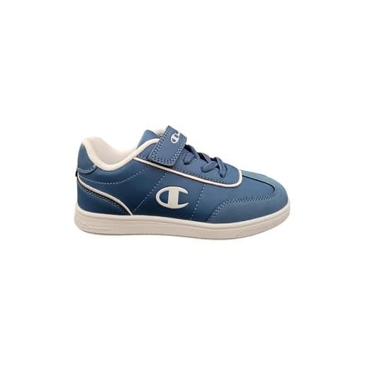 Champion prestige, scarpe da ginnastica bambini e ragazzi, blue bs009, 32 eu
