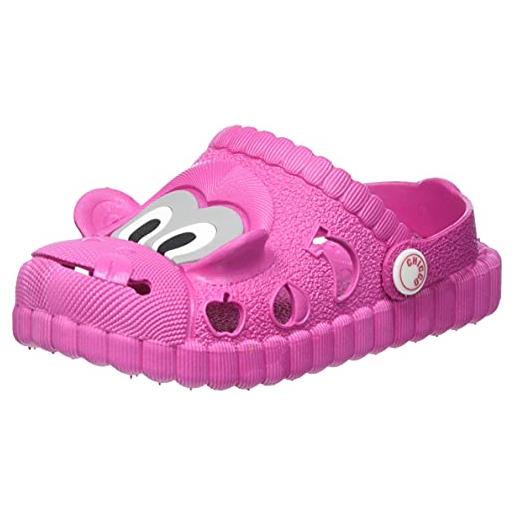Chicco, sabot matteo, ciabatte mare e piscina bambine e ragazze, rosa, 28 eu