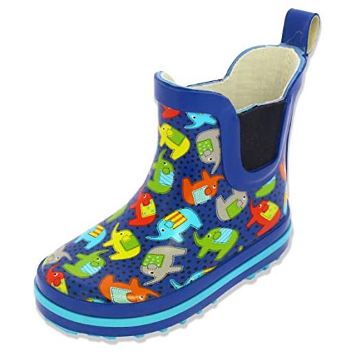 Beck elephants, stivali di gomma bambini e ragazzi