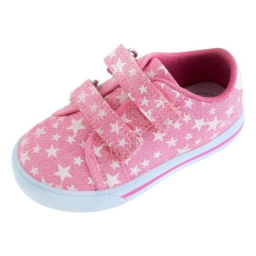 Chicco, scarpa doppio strappo bimba bambine e ragazze, rosa 2, 24 eu