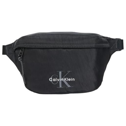 Calvin Klein bold waistbag lv04d3116g, marsupio adulto, black (black), taglia unica