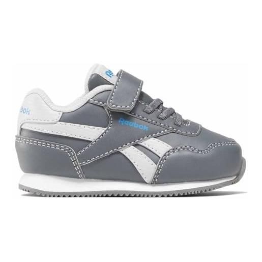Reebok royal cl jog 3.0 1v, sneaker unisex-bimbi 0-24, pugry6/pugry2/kinblu, 19.5 eu