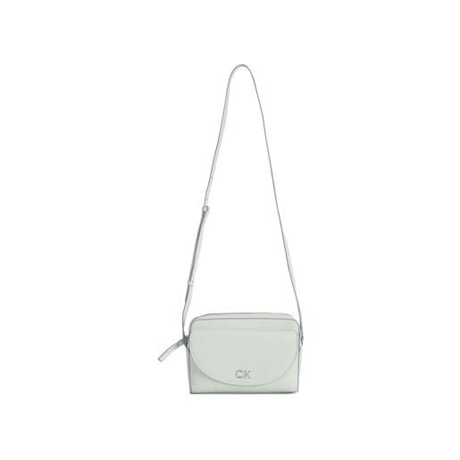 Calvin Klein borsa a tracolla donna piccola, verde (milky green), taglia unica