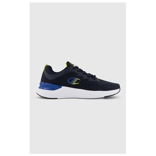 Champion bold base, sneaker da corsa uomo, blu bs007, 44 eu