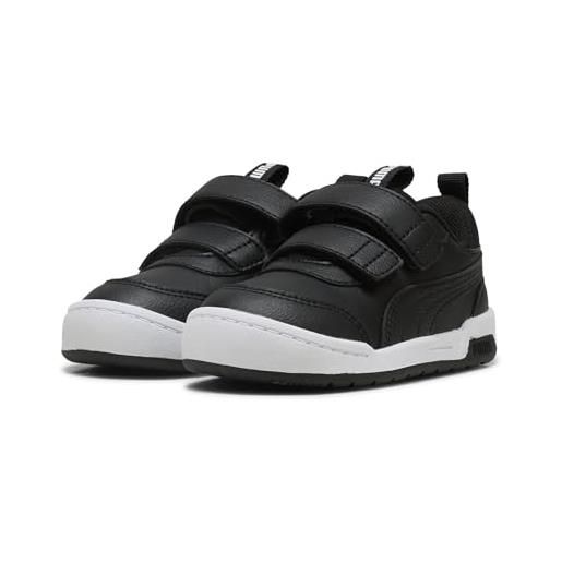 PUMA multiflex 2 sl v inf, sneaker unisex-bimbi 0-24, black black, 21.5 eu