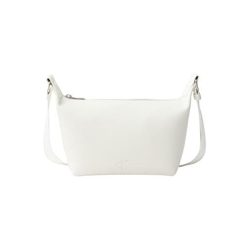 Calvin Klein ultralight shoulder bag22 pu lv04k3131g, borsa a tracolla, donna, khaki (lily white), taglia unica
