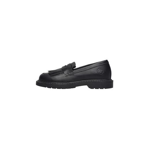 Naturino big ben calf black scarpe basse e mocassini da bambina