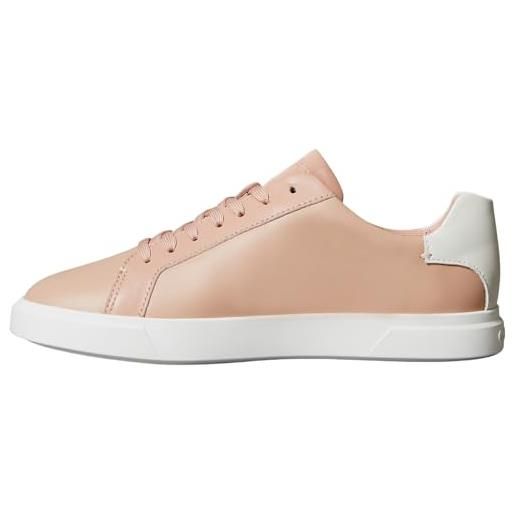 Calvin Klein donna sneakers con suola preformata in pelle, rosa (tuscany), 35