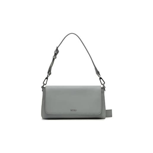 Calvin Klein ck must shoulder bag k60k611928, borse donna, grigio (pigeon), os