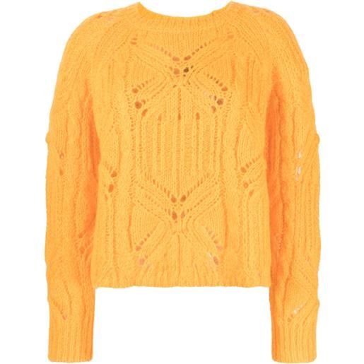 TWINSET maglione a maniche lunghe - arancione