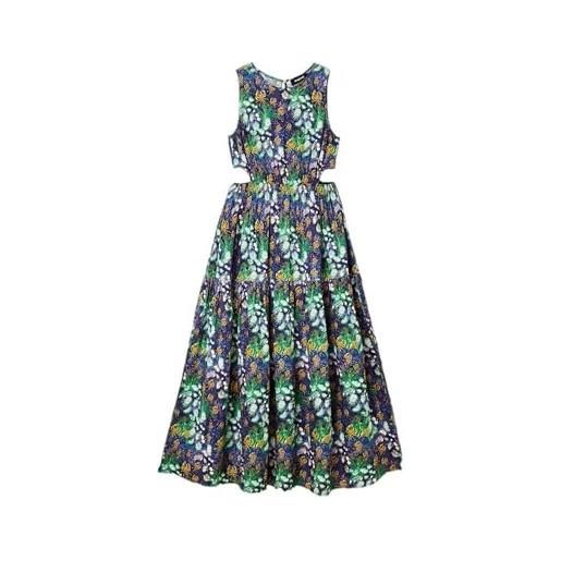 Desigual vestito da donna, blu, l