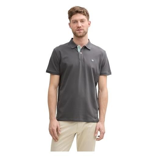 TOM TAILOR 1027713 polo, 10307-dark shadow, m uomo