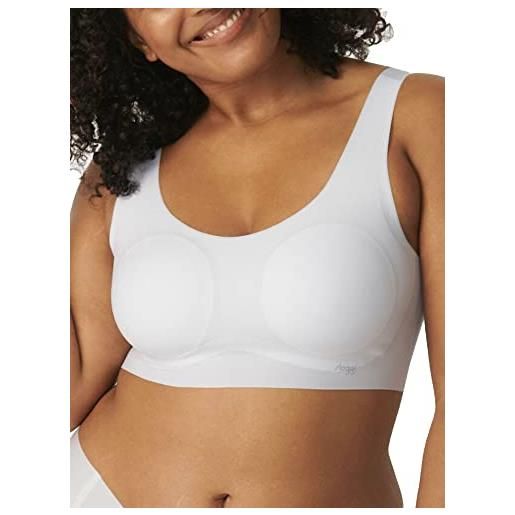 Sloggi donna zero feel top ex, bianco, xs