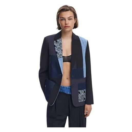 Desigual chaq_textures, 2024 gray blue, m