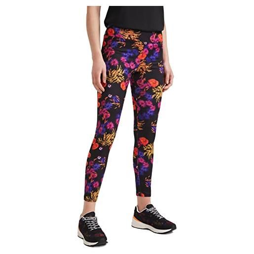 Desigual hosiery leggings, nero, xs donna
